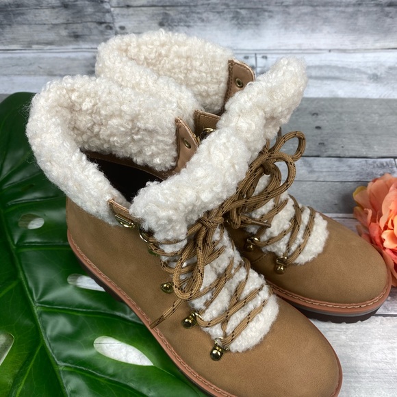 Tommy Hilfiger faux fur boots twron2 8 woman’s - Picture 3 of 8